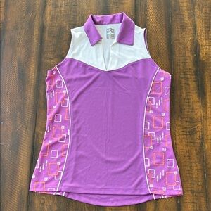Purple Sleeveless Callaway Top
